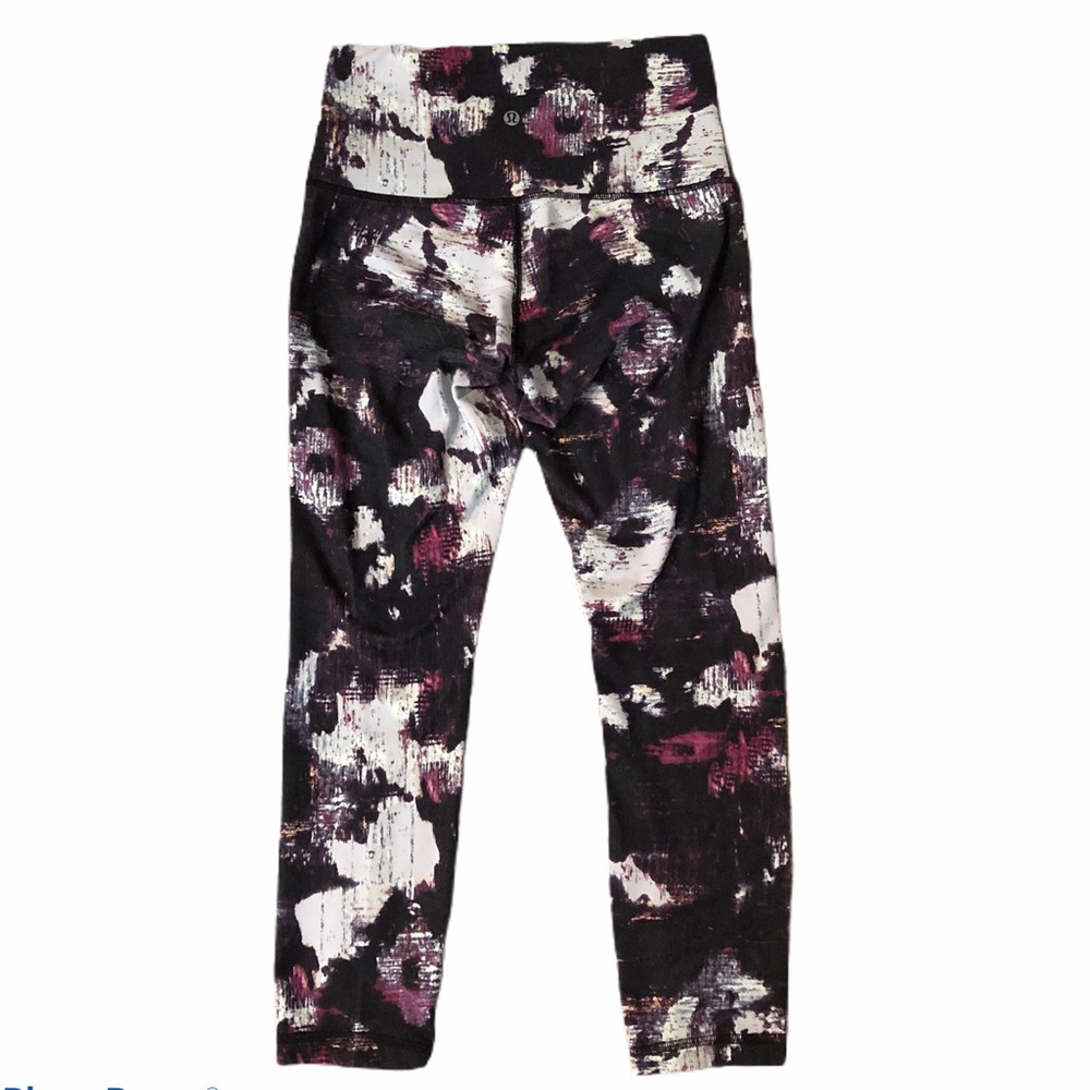 Lululemon High Waisted Tie Dye Leggings